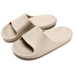 Unisex Slides Women / Men Quick Drying Shower Slippers, Waterproof Cloud Slide